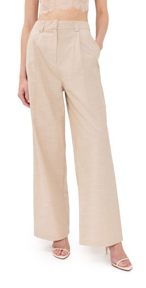 Lioness La Quinta Pants Onyx Pinstripe XS