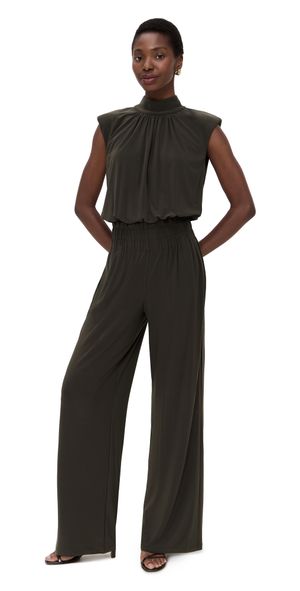 Ramy Brook Dani Jumpsuit Deep Olive XL
