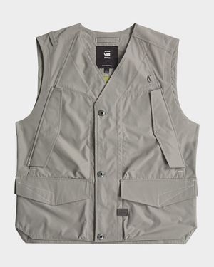 Men's Multi-Pocket Utility Vest