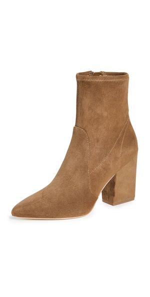 Loeffler Randall Isla Slim Ankle Booties Cacao 8