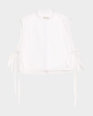 Dickie with Bib in Cotton Poplin