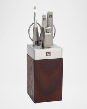 Premium 6-Piece Wooden Bath Station Set