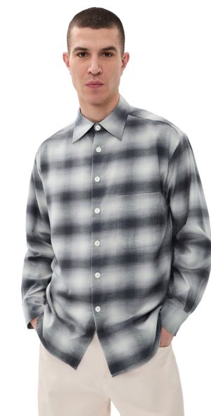 Aaron Levine Shadow Flannel Granite M