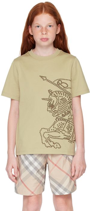 Burberry Kids Khaki EKD T-Shirt