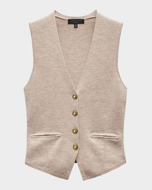 Ella Wool-Blend Vest