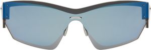 Givenchy Silver Giv Cut Sunglasses