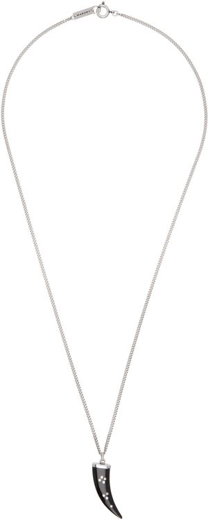 Isabel Marant Silver Maji Chain Necklace