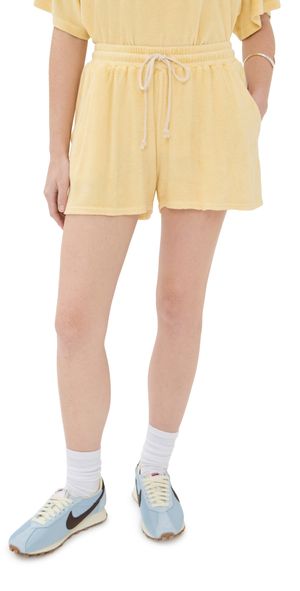 LE BOP Farrah Terry Shorts White XXS