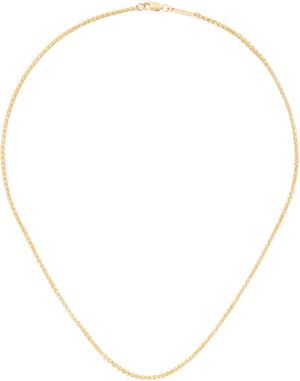 Tom Wood Gold Spike Chain Necklace