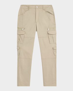 Men's Slim Twill Cargo Pants