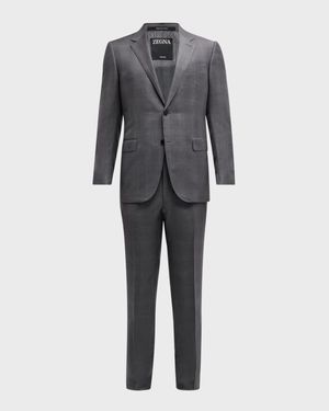 Men's Trofeo Plaid Suit