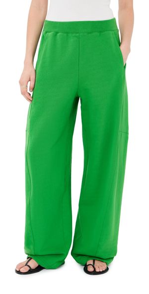 Tibi Sweatshirt Winslow Pull On Pants Green M