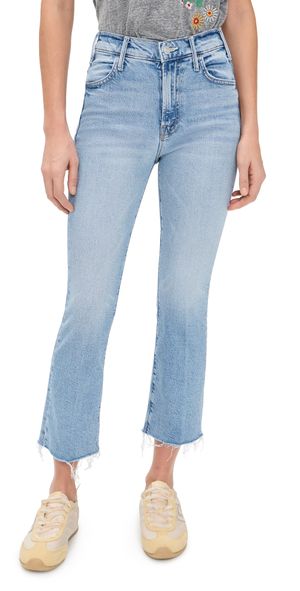 MOTHER Petite Lil Hustler Ankle Fray Jeans SOW SURREAL 24