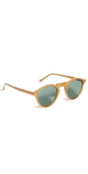 Illesteva Capri Honey Sunglasses Honey w/ Olive One Size