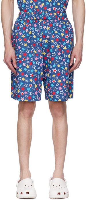 CHLOé NARDIN Blue Printed Shorts