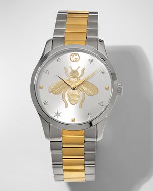 Bee Two-Tone Bracelet Watch