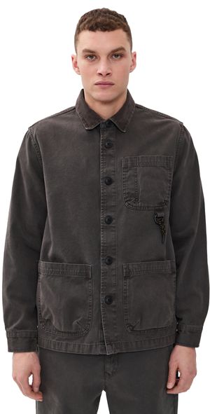 Barbour Bowland Shirt Jacket Black L