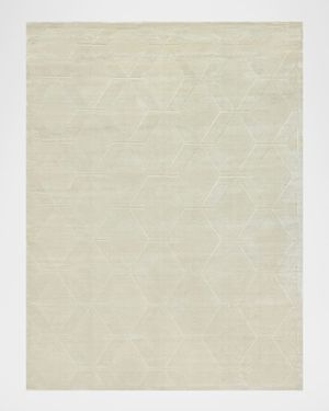 Brunello Hand-Loomed Light Beige Rug, 8' x 10'