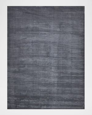 Velutto Hand-Loomed Gray Rug, 9' x 12'
