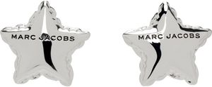 Marc Jacobs Boucles d'oreilles argentées à ornement de ballon en forme d'étoile