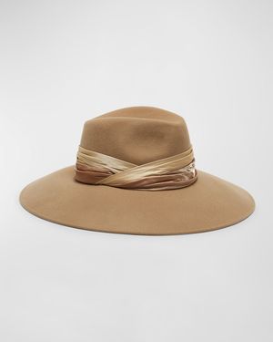 Emmanuelle Wool Felt Fedora