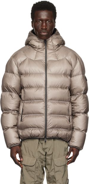 Moncler Beige Viani Down Jacket