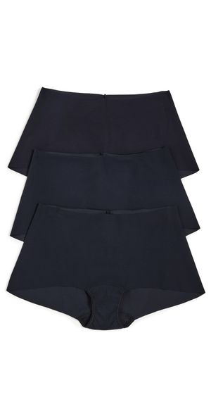 Hanky Panky Breathe Soft Boyshorts 3 Pack Black L