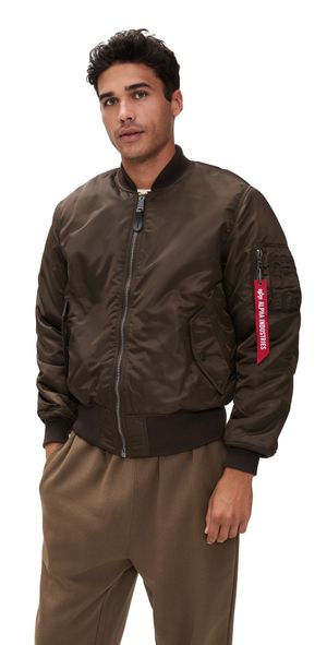 Alpha Industries Alpha Ma-1 Flight Jacket Espresso S