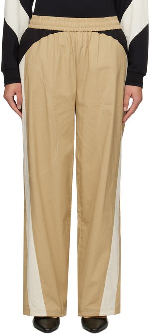 Kijun Tan Blocked Lounge Pants