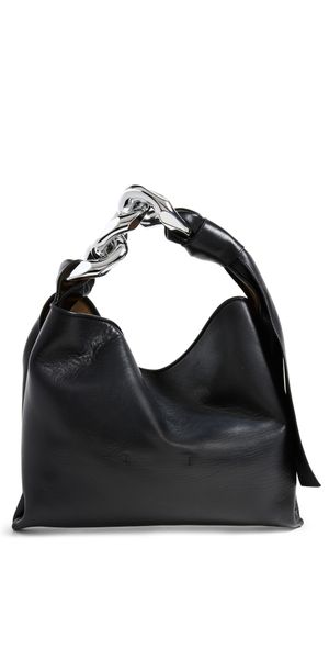 JW Anderson Small Chain Hobo Bag Black One Size