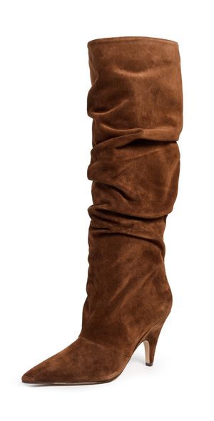 Alexandre Birman Tati Slouch Boots Rich Brown 36
