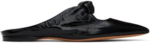 KHAITE Black 'The Rowan' Mules
