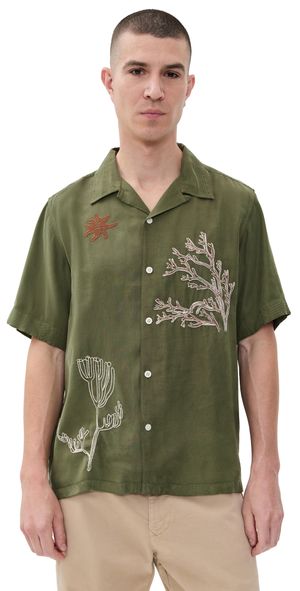 NN07 Julio Embroidered Shirt Capers L