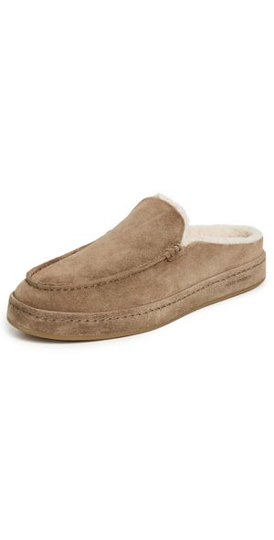 Allen Edmonds Bowen Lined Slippers Tobacco 11.5