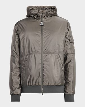 Men's Poiliot Hooded Nylon Down Jacket