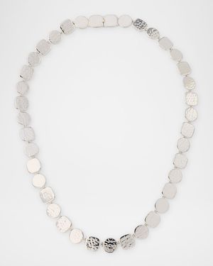 925 Classico Hammered Surface Flexible Necklace