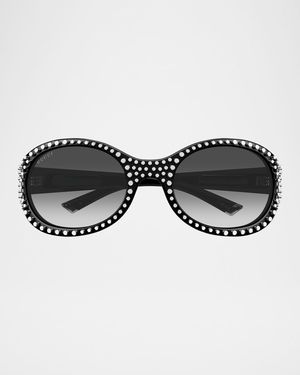 GG2013S Round Recycled Acetate Sunglasses