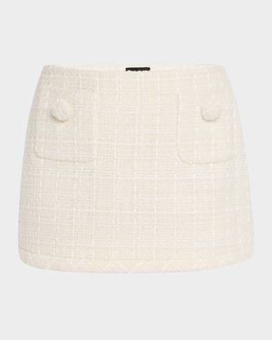 Tweed Mini Skirt