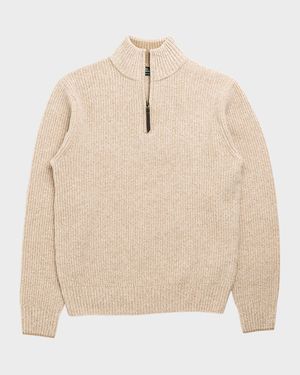 Men's Robbies Road Quarter-Zip Sweater