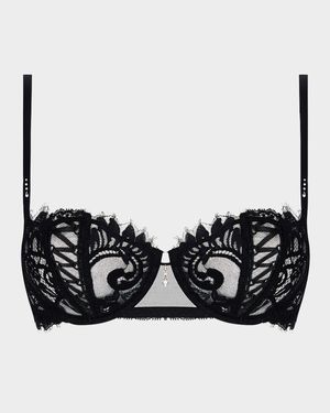 Desirs De Venise Lace & Tulle Demi Bra