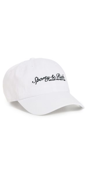 Sporty & Rich Syracuse Hat White One Size