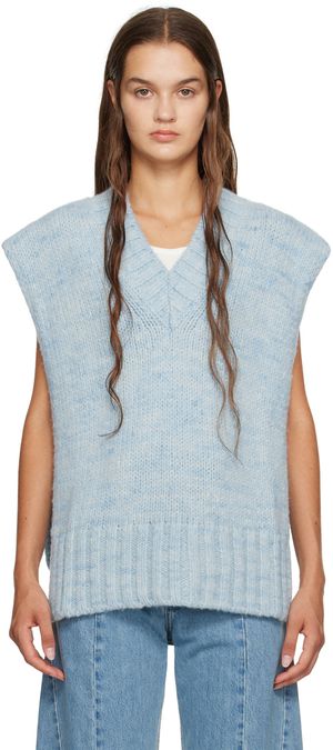 Maison Margiela Blue Extended Vest