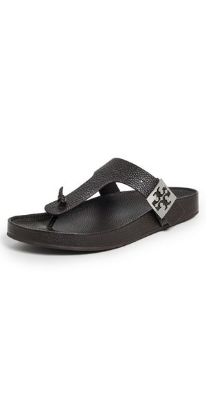 Tory Burch Mellow Thong Sandals Cocoa 11