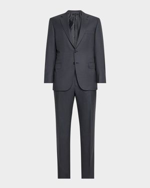 Men's Brunico Virgin Wool Two-Piece Suit