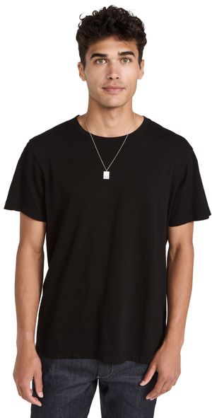 Nili Lotan Bradley Tee Jet Black S