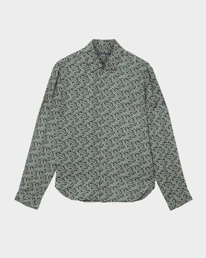 Men's Rodney Swirl Foliage Sport Shirt