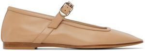 Le Monde Beryl Beige Ballet Mary Jane Ballerina Flats
