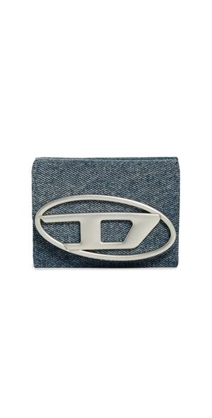 Diesel 1DR Tri Fold Coin XS II Wallet 420 - Medium Blue One Size