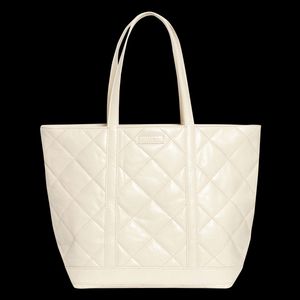 Vanessa Bruno - Cabas m matelassé en cuir - Taille Unique - Beige
