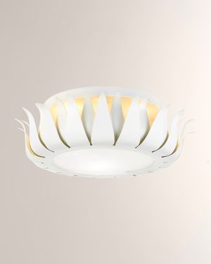 Broche 3-Light Flush-Mount Ceiling Lamp